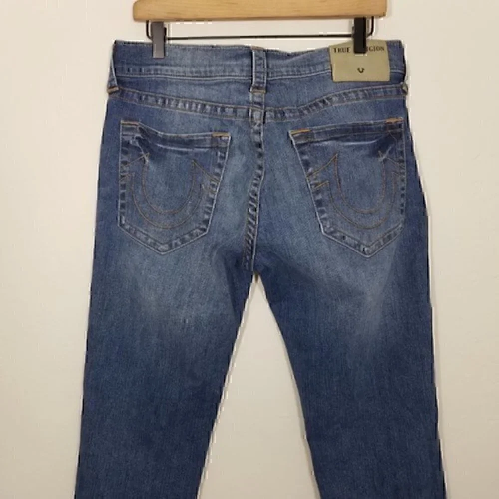 True Religion FINN Slim Tapered Zipper Jeans Size 31